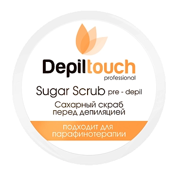 DEPILTOUCH PROFESSIONAL Скраб сахарный с натуральным медом перед депиляцией / Depiltouch professional 250 мл