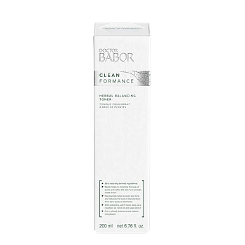 BABOR Фитотоник баланс / Cleanformance Herbal Balancing Toner 200 мл, фото 2