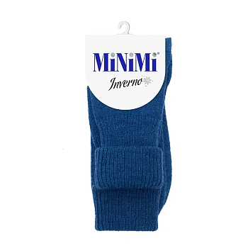 Носки шерстянные, синий меланж Blu Melange 0 / MINI INVERNO 3301