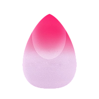 SOLOMEYA Спонж косметический для макияжа меняющий цвет, в упаковке-яйцо / Color Changing blending sponge Purple-pink 1 шт, фото 3