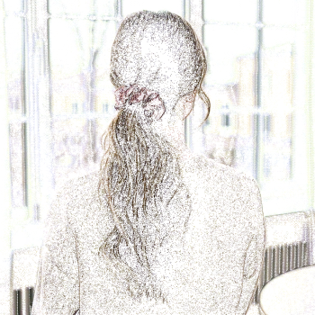 IWOU PROFESSIONAL Резинка для волос Шелк бронза 2шт, фото 5