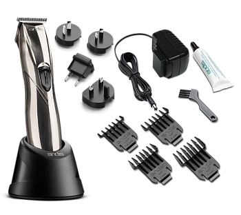 ANDIS Триммер для стрижки волос D-8 Slimline Pro 0.1 мм, аккумуляторно-сетевой, 4 насадки, 2.45 W, фото 4