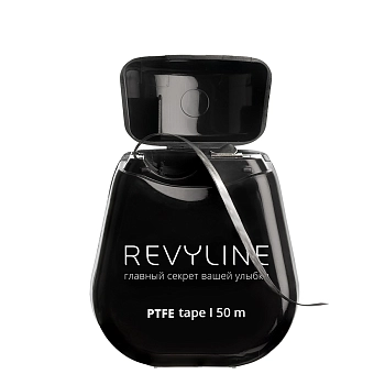 REVYLINE Нить зубная, тефлон, 50 м / PTFE Black Edition, фото 4