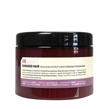 INSIGHT Маска для поврежденных волос / DAMAGED HAIR 500 мл