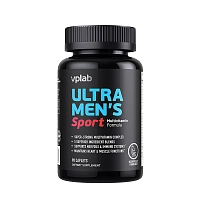 Комплекс витаминно-минеральный для мужчин / Ultra Men's Sport Multivitamin Formula 90 каплет, VPLAB