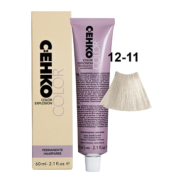 C:EHKO 12/11 крем-краска для волос, жемчужно-платиновый блондин / Color Explosion Platinblond Perle 60 мл