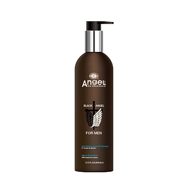 ANGEL PROFESSIONAL Шампунь для волос для ежедневного применения / BLACK ANGEL 400 мл