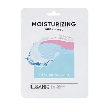 Тканевая маска увлажняющая с гиалуроновой кислотой / L.Sanic 25 мл