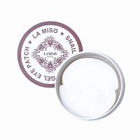 LA MISO Маска гидрогелевая с экстрактом слизи улитки для кожи вокруг глаз / LA MISO 60 шт, фото 3