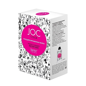 Набор уход для окрашенных волос с абрикосом и миндалем (шампунь 250 мл + бальзам 250 мл) / JOC COLOR  