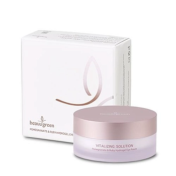 Патчи гидрогелевые с экстрактом граната и рубиновой пудрой для глаз / Pomegranate & Ruby EYE PATCH, premium pack 60 шт