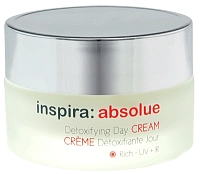 Крем детоксицирующий обогащенный увлажняющий дневной / Detoxifying Day Cream Rich INSPIRA ABSOLUE 50 мл, INSPIRA COSMETICS