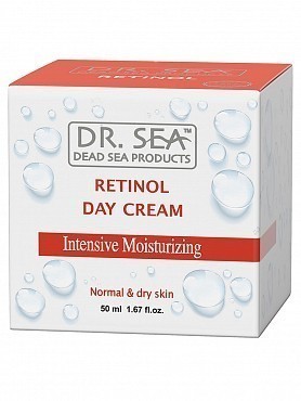 DR.SEA Крем увлажняющий интенсивный для лица с ретинолом для нормальной и сухой кожи 50 мл