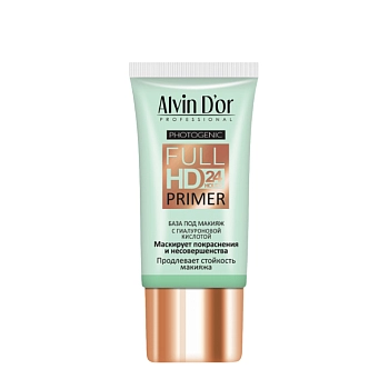 База под макияж, зеленый / Full Hd primer 24hours 25 мл