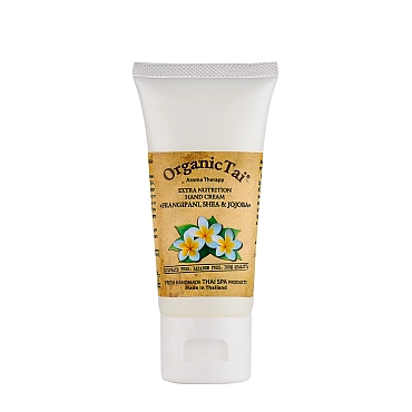 ORGANIC TAI Крем экстрапитательный для рук Франжипани, ши и жожоба 60 мл, фото 1