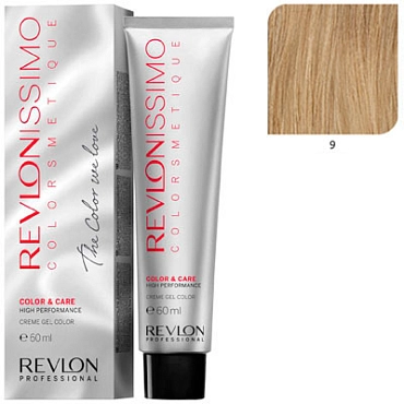 REVLON PROFESSIONAL 9 краска для волос, очень светлый блондин / RP Revlonissimo Colorsmetique 60 мл