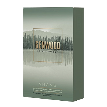 ESTEL PROFESSIONAL Набор для мужчин (шампунь, гель-масло, лосьон) / GENWOOD shave