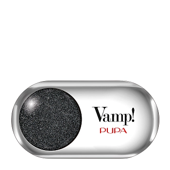 Тени для век с эффектом металлик, 301 Ледяной черный / VAMP! METALLIC 1,5 гр