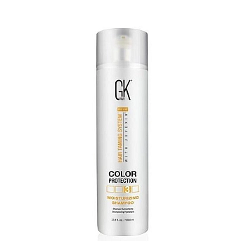 GKHAIR (GLOBAL КЕRATIN) Шампунь увлажняющий с защитой цвета волос / Moisturizing Shampoo Color Protection 1000 мл, фото 4