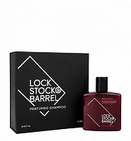 Шампунь для жестких волос и бороды парфюмированный в подарочной упаковке / LS&B Recharge 250 мл, LOCK STOCK BARREL