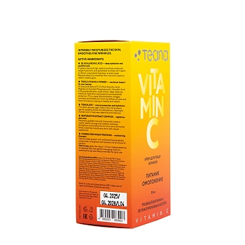 TEANA Крем ночной для лица питание омоложение / Teana VITAMIN C 50 мл, фото 3