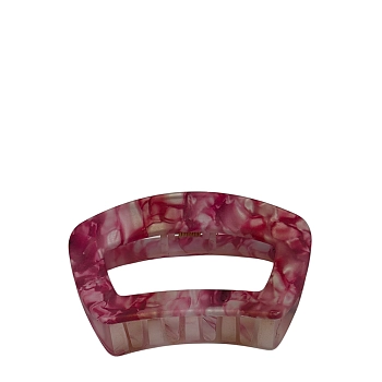 Краб для волос Меланж розово-пурпурный 10*5см 1шт