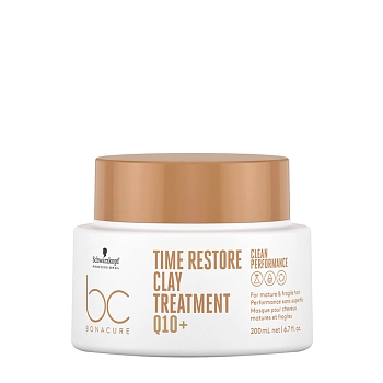 SCHWARZKOPF PROFESSIONAL Маска-глина для возрастных и длинных волос / BC Time Restore 200 мл, фото 1