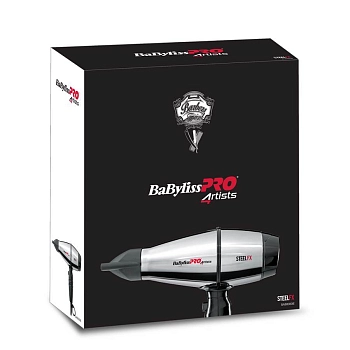 BABYLISS PRO Фен BaByliss STEELFX IONIC для барберов 2000W BAB8000IE, фото 5