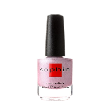 SOPHIN 0207 лак для ногтей, светлый сиренево-розовый голографик / Prisma 12 мл