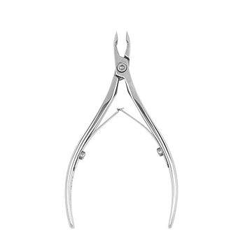 Кусачки для кожи KD-61 Premium, двойная пружина, лезвие 6 мм