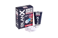 Паста зубная отбеливающая + световой Led активатор / BlanX White Shock Power White Treatment + Led Bite 50 мл, BLANX