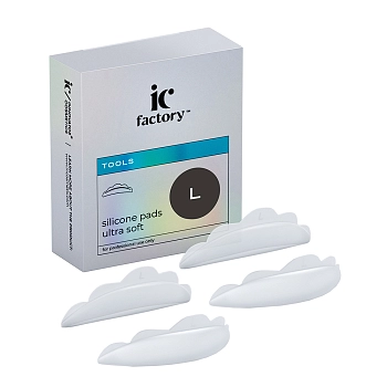 INNOVATOR COSMETICS Валики силиконовые, размер L / Ultra Soft IC FACTORY 2 пары, фото 3