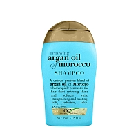 OGX Шампунь для восстановления волос с экстрактом арганы тревел / Travel Renewing + Argan Oil Of Morocco Shampoo 88,7 мл, фото 1