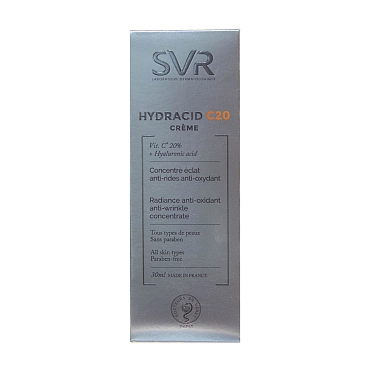 SVR Крем антиоксидантный для лица / Hydracid С20 30 мл
