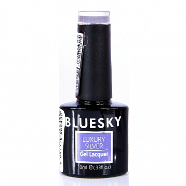 BLUESKY LV210 гель-лак для ногтей / Luxury Silver 10 мл