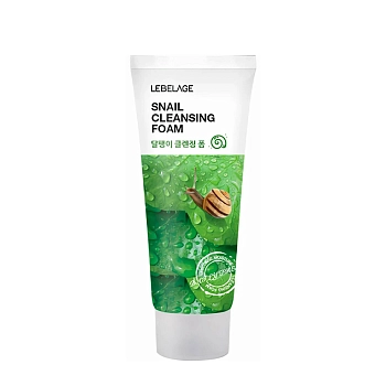 Пенка для умывания с муцином улитки / Lebelage Snail Cleansing Foam 100 мл