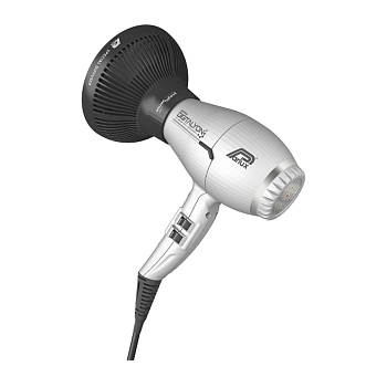 PARLUX Набор фен Parlux Digitalyon Silver, серебристый, 2400 Вт, 2 насадки + диффузор MagicSense, фото 6