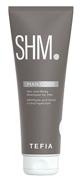 TEFIA Шампунь мужской для волос и тела / Man.Code 285 мл