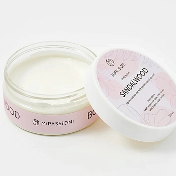MIPASSIONcorp Баттер для тела, сандал / MiPASSiON 150 мл, фото 2