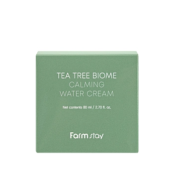 FARMSTAY Крем увлажняющий для лица с чайным деревом / Tea Tree Biome Calming Water Cream 80  мл, фото 2