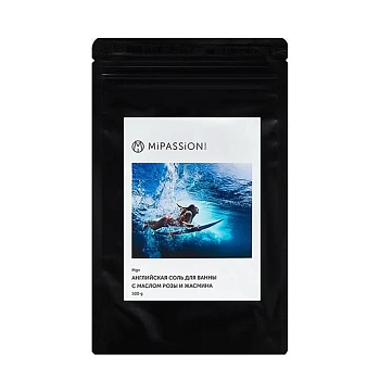 Соль английская с маслом розы и жасмина / MiPASSiON 500 гр
