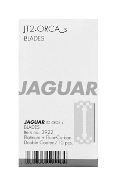 JAGUAR Лезвия Jaguar JT2 39,4мм 10 шт/уп
