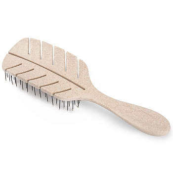 KOSMO SHTUCHKI Расчёска лепестковая малая 5438-M2, бежевая / KOSMO SHTUCHKI, фото 5