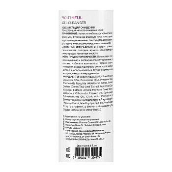 HOLY LAND Гель для очищения жирной и комбинированной кожи / Youthful Gel Cleanser 250 мл, фото 2