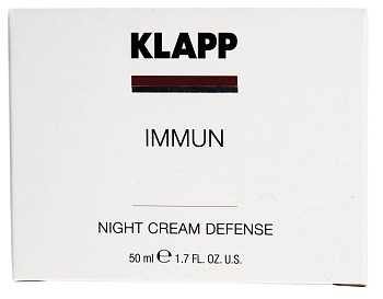 KLAPP Крем ночной для лица / IMMUN 50 мл, фото 2