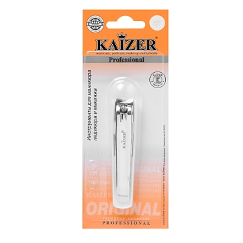 KAIZER Клиппер в пластиковом чехле, большой, серебро, 90 мм, фото 3
