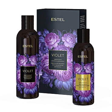 ESTEL PROFESSIONAL Набор Дуэт компаньонов (шампунь 250 мл, бальзам 200 мл) Estel Violet
