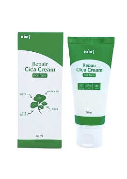 KIMS Крем для лица с центеллой азиатской / Kims Repair CICA Cream for Face 50 мл
