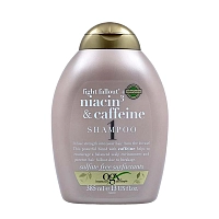 OGX Шампунь против выпадения волос с ниацином и кофеином /  Fight Fallout + Niacin & Caffeine Shampoo 385 мл, фото 1