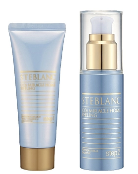 STEBLANC Пилинг двухфазный СО2 для лица / AQUA FRESH 2 х 50 мл, фото 2